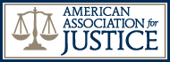 Portland personal injury attorney proud to be a member of the American Association of Justice, and Trial Lawyer Association.