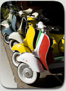 scooter, moped, vespa riding is rising and riders experience traffic safety challenges just like motorcycles.