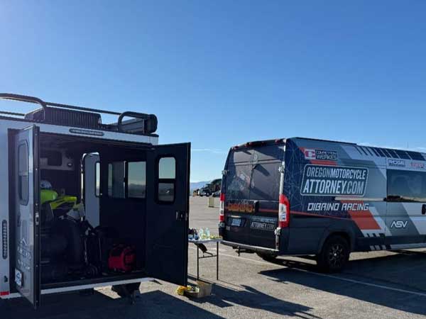 Michael A. Colbach Portland personal injury attorney and trial lawyer is the Oregon motorcycle attorney affiliated with pro motorcycle racer Andy DiBrino.