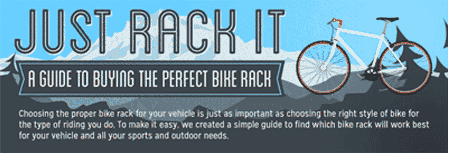 Bike Racks - many kinds to choose from, each different pros and cons.