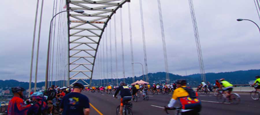Portland Bridge Pedal - so much fun and a good cause.